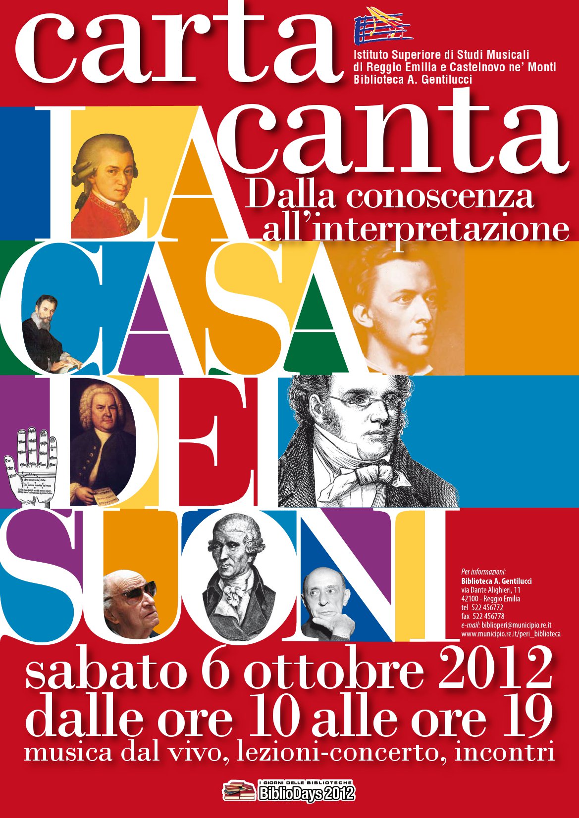 Bibliodays 2012: Carta Canta