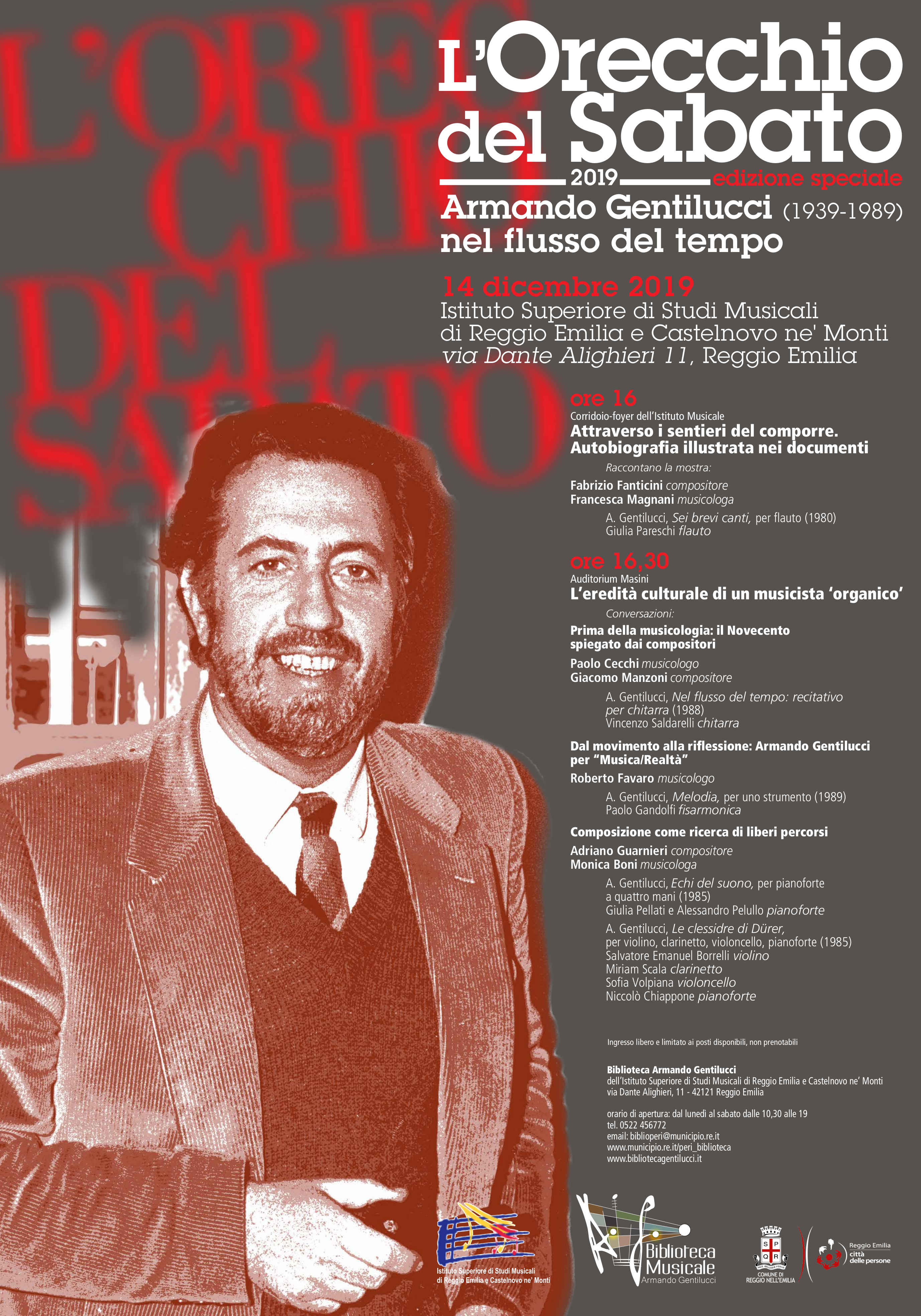 Armando Gentilucci (1939-1989) nel flusso del tempo