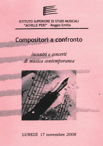 Compositori a Confronto 2008