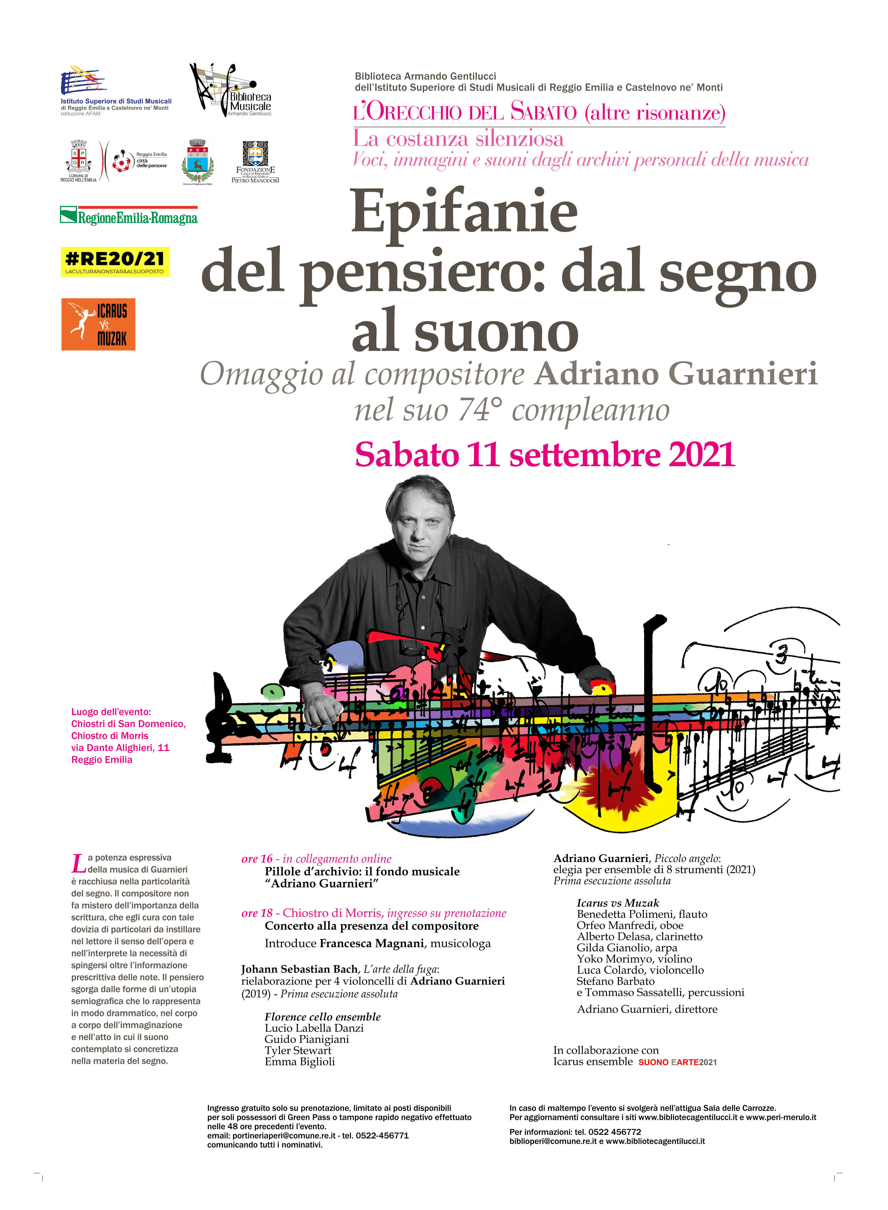 Epifanie del pensiero: dal segno al suono