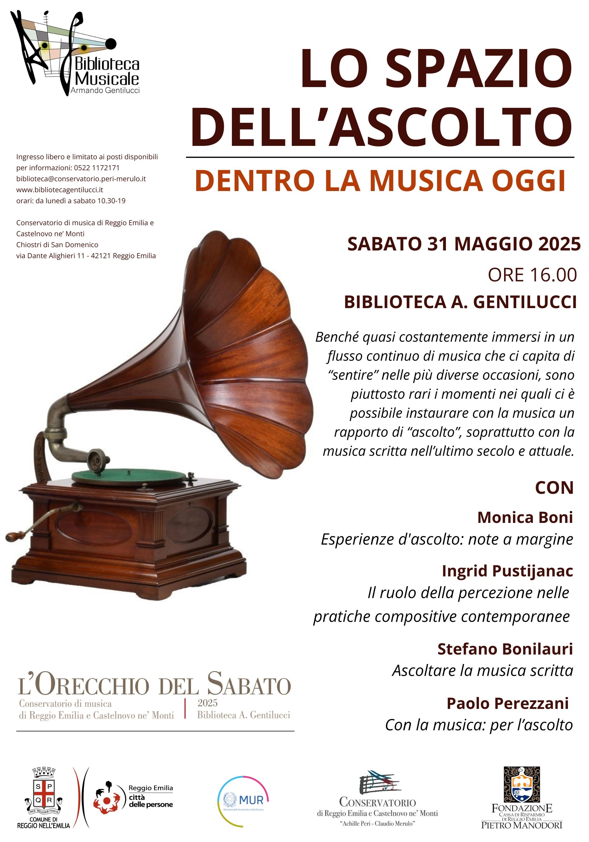 Lo spazio dell'ascolto. Dentro la musica oggi