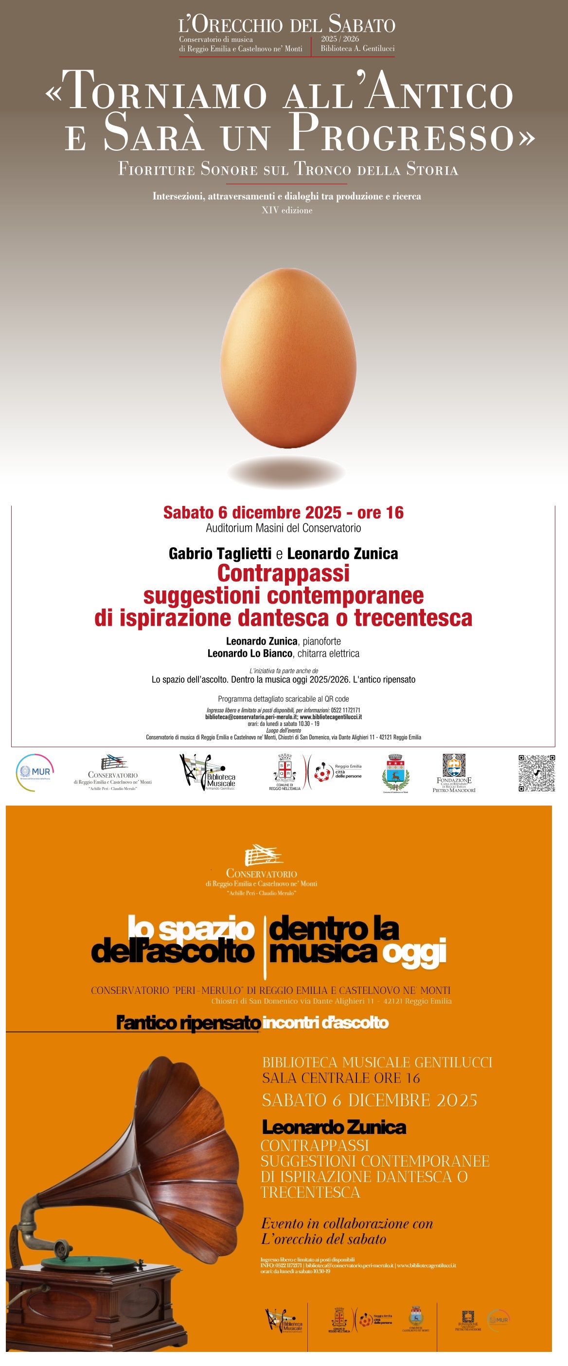 Gabrio Taglietti e Leonardo Zunica - Contrappassi